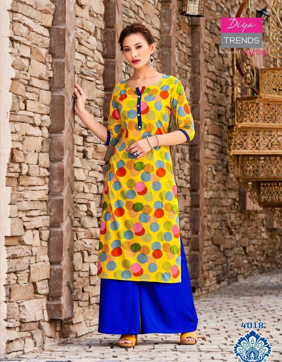 Gardencity Vol-4 Diya Trends Straight Mall Concept Kurti Gardencity Vol-4 Diya Trends Straight Mall Concept Kurti